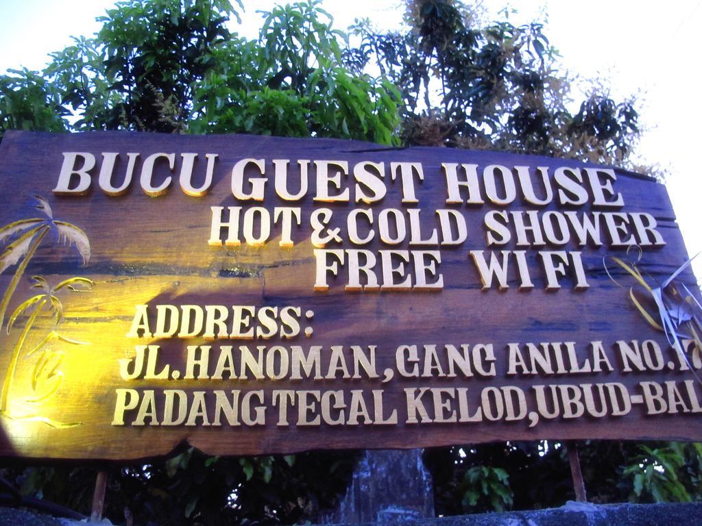 Bucu Guest House Ubud Buitenkant foto